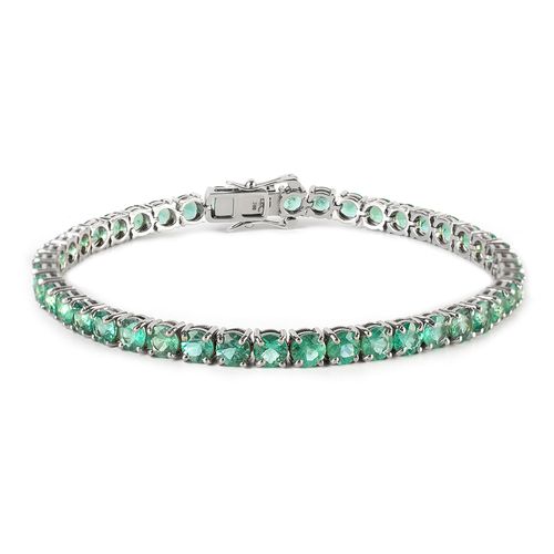 Pulseira riviera de esmeraldas 10,74cts
