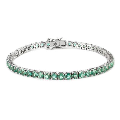 Pulseira riviera de esmeraldas 7,41cts