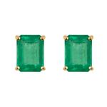 brinco-solitario-ouro-amarelo-18k-750-esmeralda-retangular-443cts-frontal-BROAESM74860