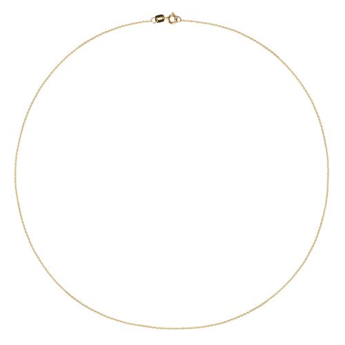 Corrente elo cartier ouro amarelo - 45cm