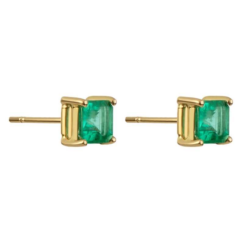 brinco-ouro-amarelo-18k-750-esmeralda-quadrada-153cts-lateral-BROAESM72399