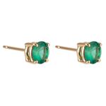 brinco-ouro-amarelo-18k750-esmeralda-redonda-133cts-lateral-BROAESM77537