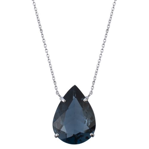 Colar solitário topázio london 8,89cts