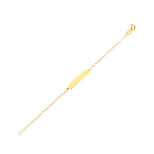 Pulseira chapa retangular