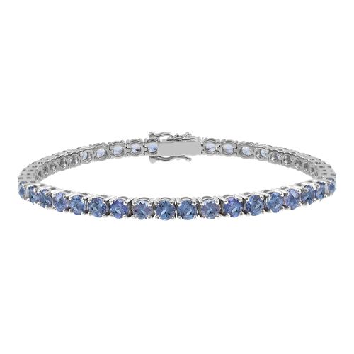 Pulseira riviera de tanzanitas 8,81cts