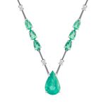 colar-riviera-ouro-branco-18k750-esmeralda-gotas-detalhe-COOBESM13370