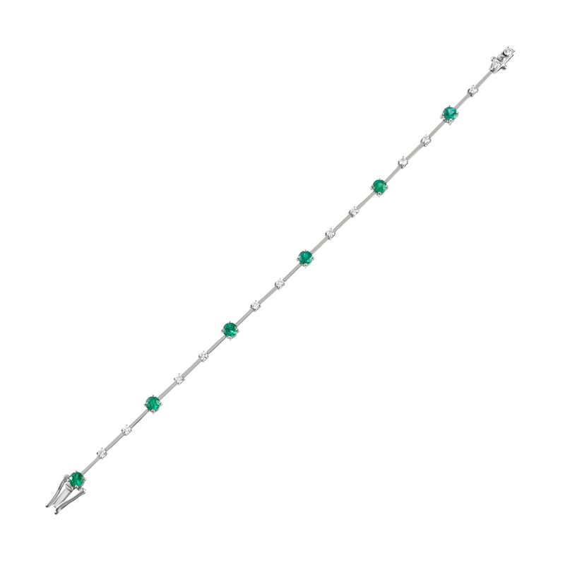 pulseira-riviera-ouro-branco-18k750-esmeralda-brilhantes-brancos-aberta-PUOBESM133200