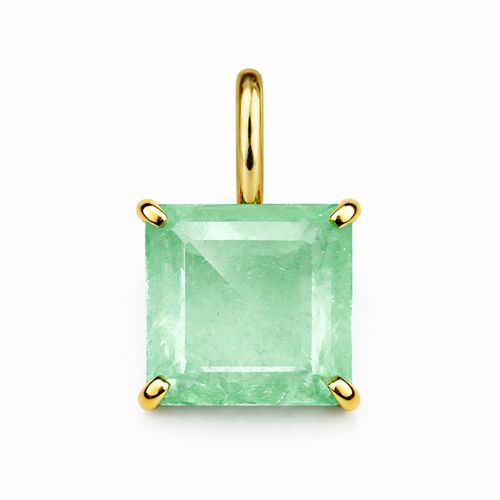 Pingente esmeralda colombiana retangular 1,87cts
